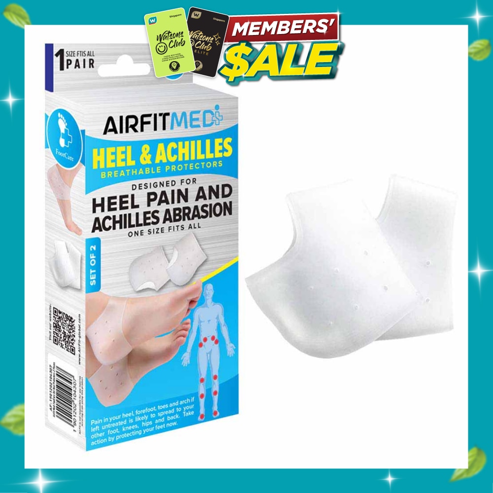 Breathable Protectors Heel & Achilles Set (For Heel Pain & Achilles Abrasion) 1s image