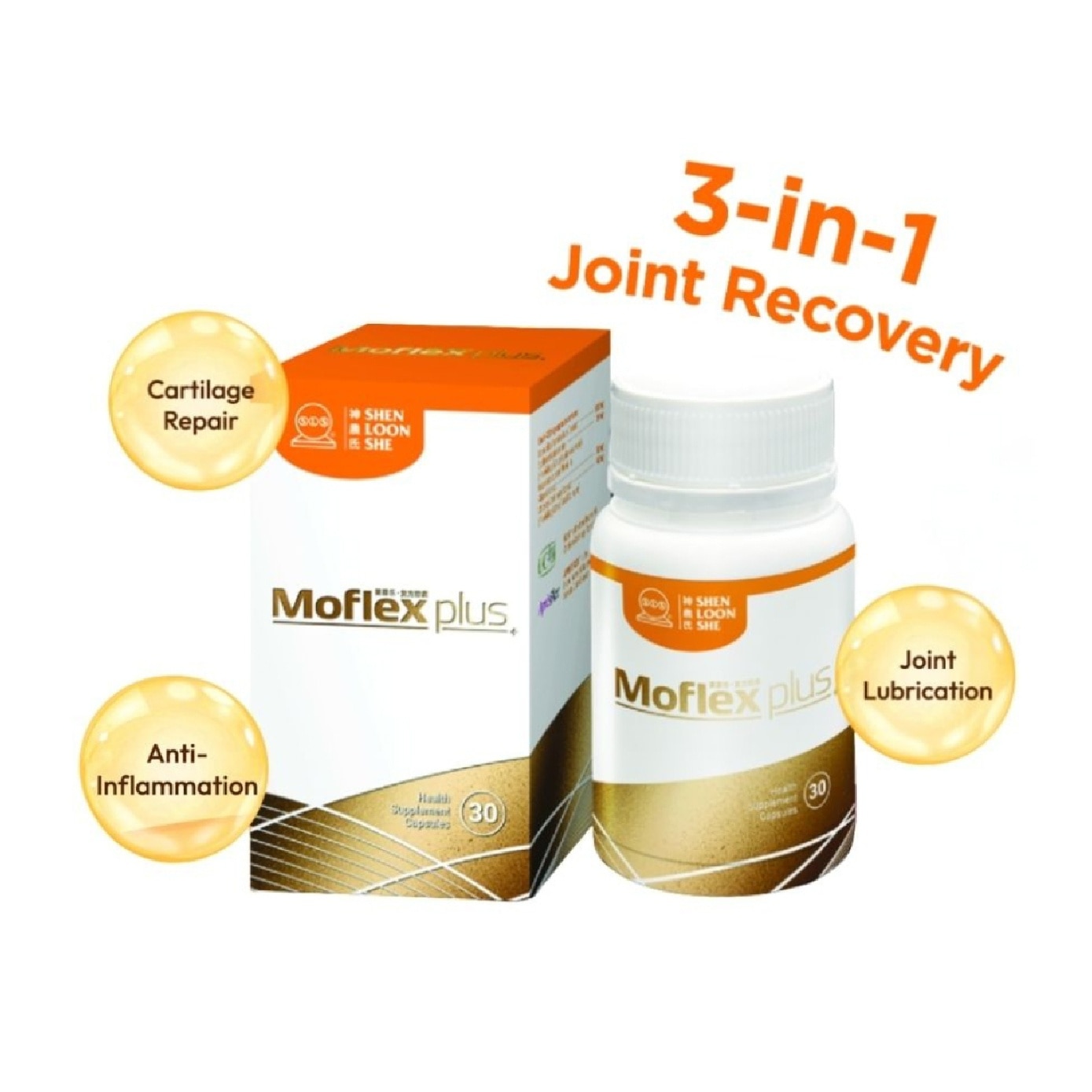 Moflex Plus 3-in-1 Joint Recovery Capsule 30s image
