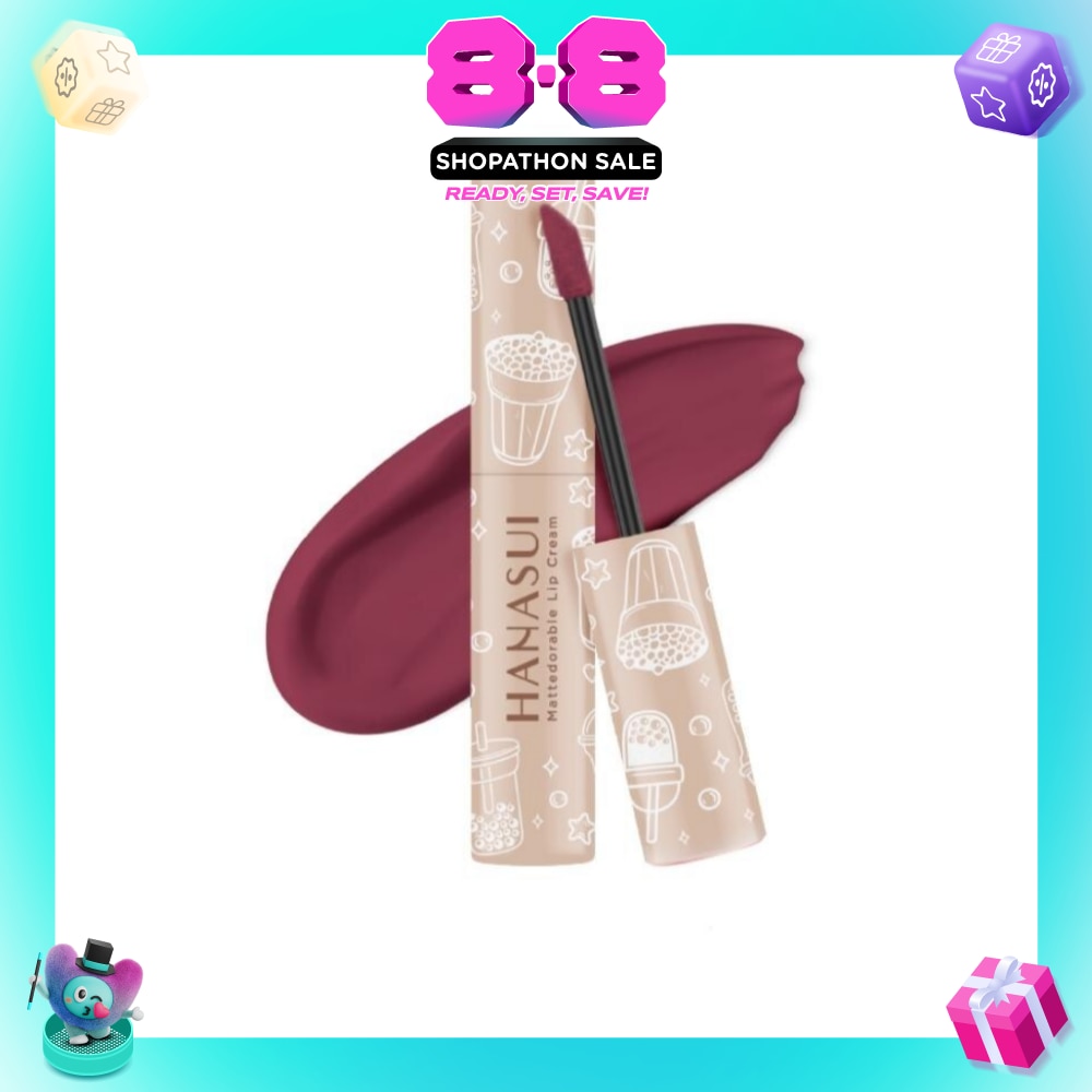 Mattedorable Lip Cream (01 Forest Berry), Long Lasting, Lightweight, Non Drying 4g