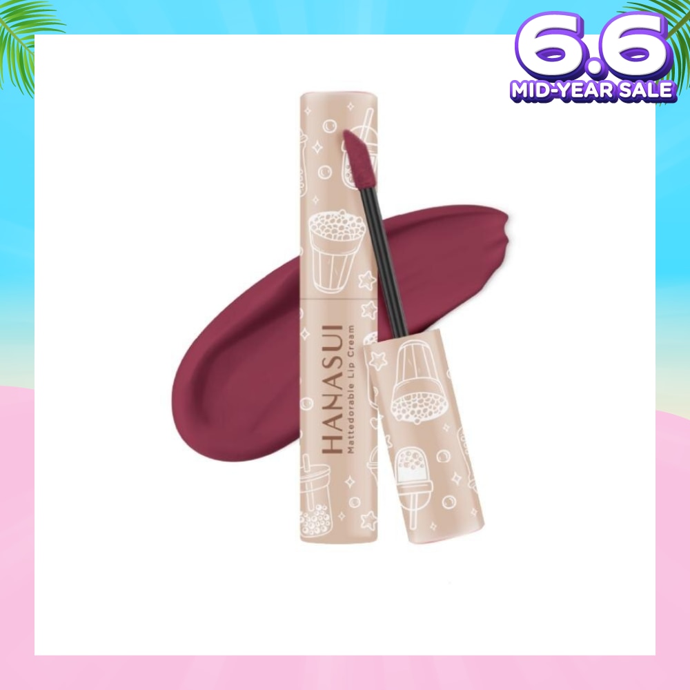 Mattedorable Lip Cream (01 Forest Berry), Long Lasting, Lightweight, Non Drying 4g