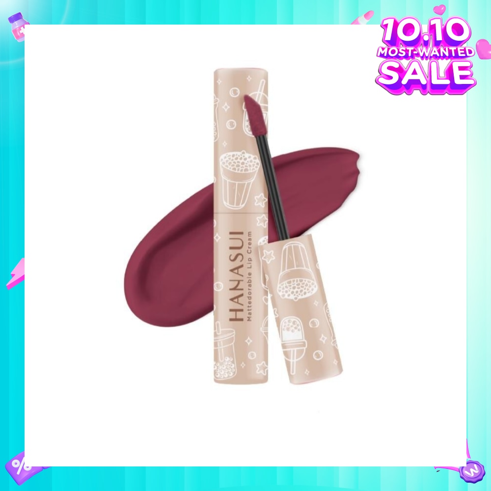 Mattedorable Lip Cream (01 Forest Berry), Long Lasting, Lightweight, Non Drying 4g