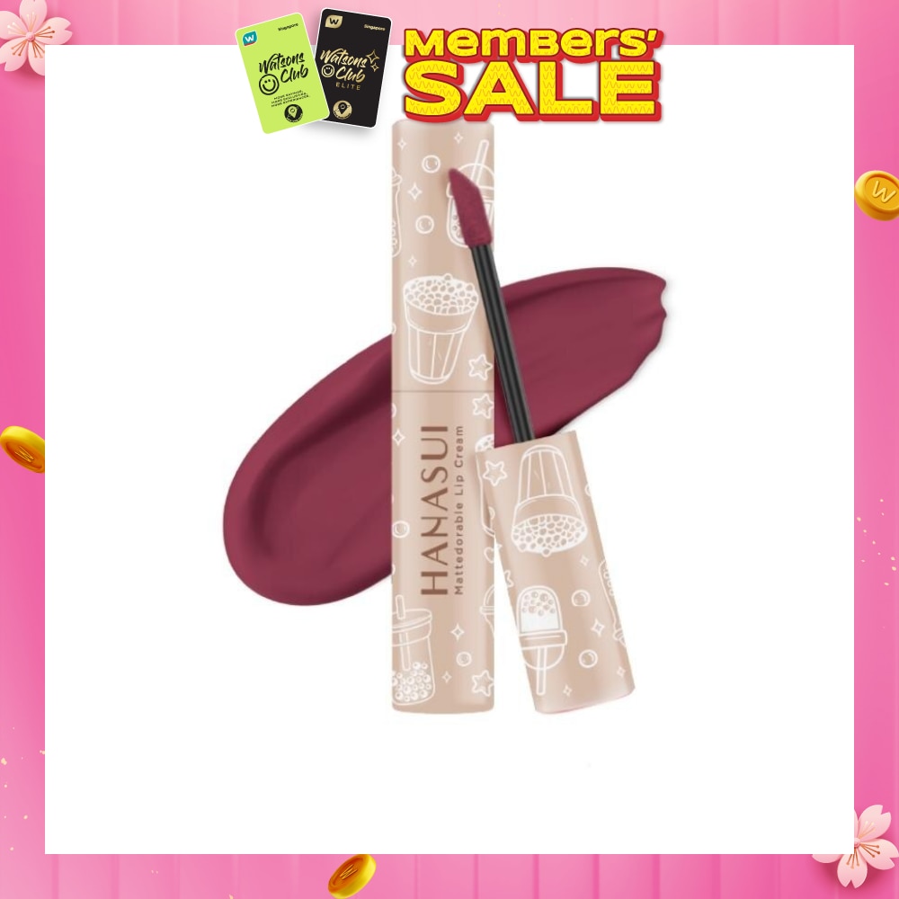 Mattedorable Lip Cream (01 Forest Berry), Long Lasting, Lightweight, Non Drying 4g