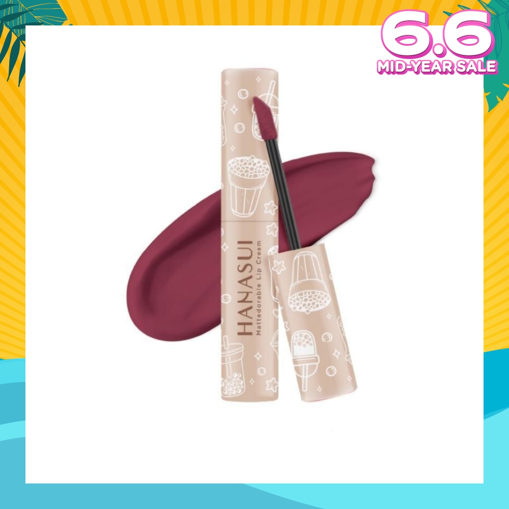 Mattedorable Lip Cream (01 Forest Berry), Long Lasting, Lightweight, Non Drying 4g