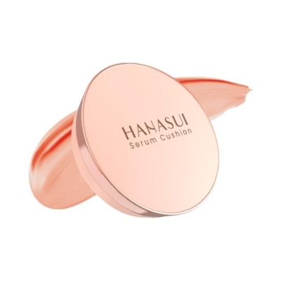 HANASUI Serum Cushion (09 Warm Sand) Moisturising, Light Texture And Perfect Coverage 15g