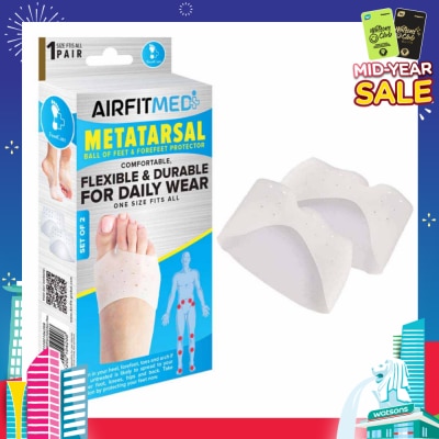 AIRFIT MEDI Metatarsal Ball Of Feet & Forefeet Protector Set (For Daily Wear) 1s