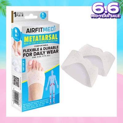 AIRFIT MEDI Metatarsal Ball Of Feet & Forefeet Protector Set (For Daily Wear) 1s