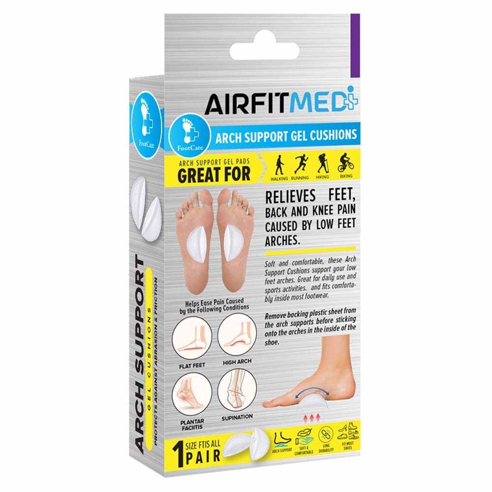 Gel Cushions Arch Support Set (To Relieve Pain & Improve Balance) 1s