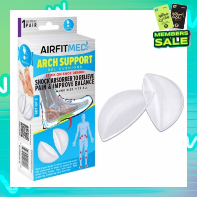 AIRFIT MEDI Gel Cushions Arch Support Set (To Relieve Pain & Improve Balance) 1s