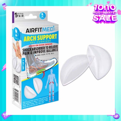 AIRFIT MEDI Gel Cushions Arch Support Set (To Relieve Pain & Improve Balance) 1s