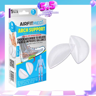 AF MEDI - Gel Cushions Arch Support Set (To Relieve Pain & Improve Balance) 1s