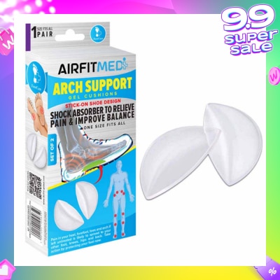 AIRFIT MEDI Gel Cushions Arch Support Set (To Relieve Pain & Improve Balance) 1s