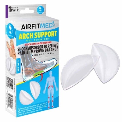 AIRFIT MEDI Gel Cushions Arch Support Set (To Relieve Pain & Improve Balance) 1s