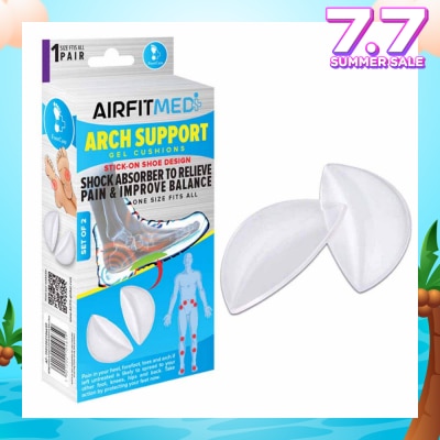 AIRFIT MEDI Gel Cushions Arch Support Set (To Relieve Pain & Improve Balance) 1s