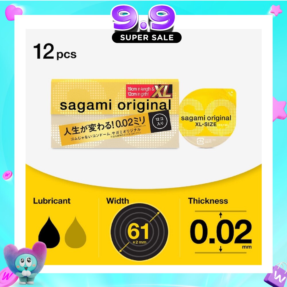Original 0.02 XL Size Condom 12s image