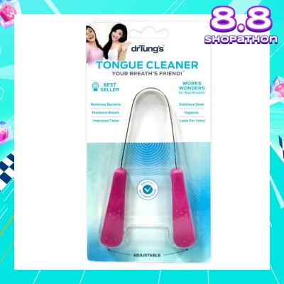 DR TUNG Stainless Steel Tongue Cleaner