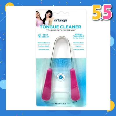 DR TUNG Stainless Steel Tongue Cleaner
