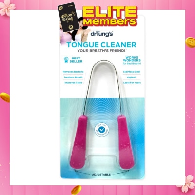 DR TUNG Stainless Steel Tongue Cleaner