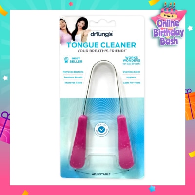 DR TUNG Stainless Steel Tongue Cleaner