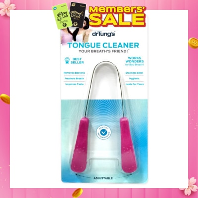 DR TUNG Stainless Steel Tongue Cleaner