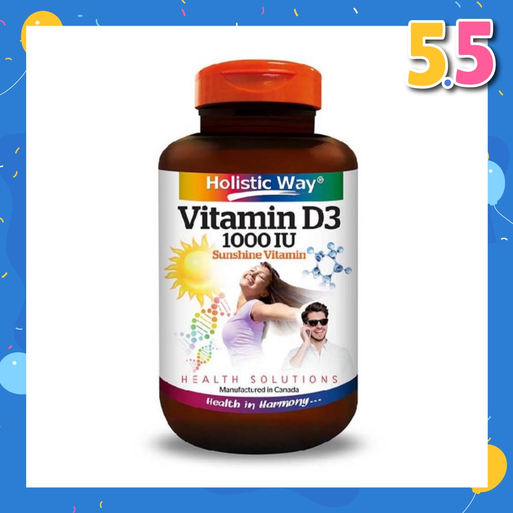 Vitamin D3 1000IU Capsules 100s