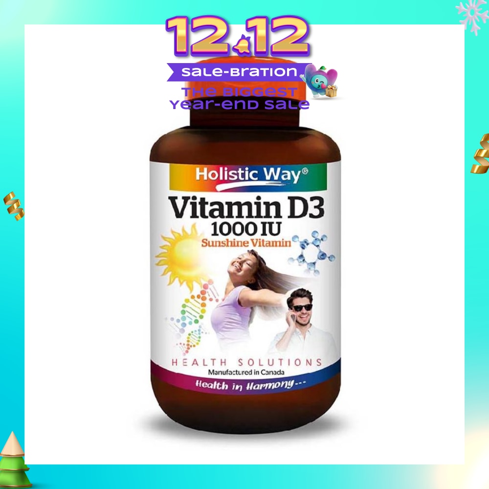 Vitamin D3 1000IU Capsules 100s