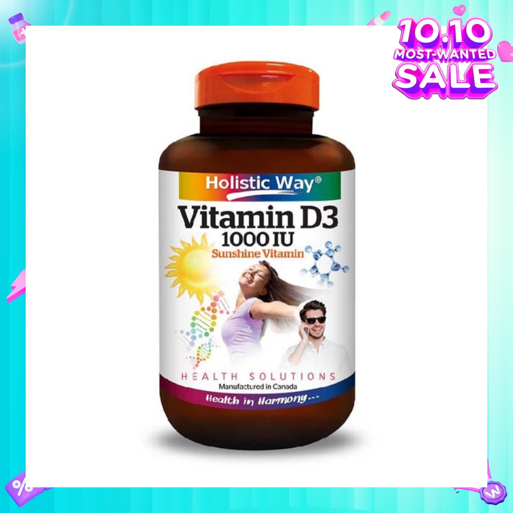 Vitamin D3 1000IU Capsules 100s