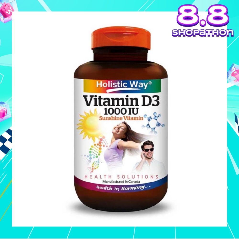 Vitamin D3 1000IU Capsules 100s