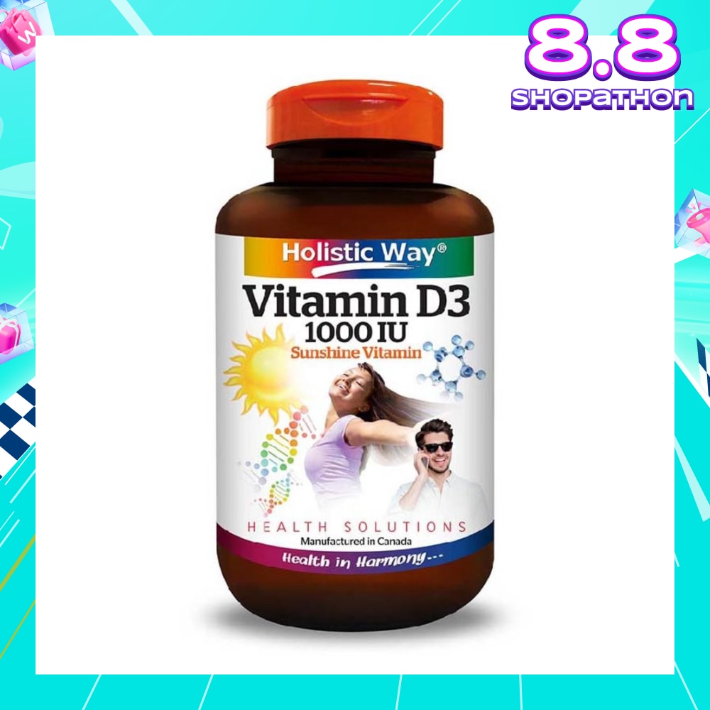 Vitamin D3 1000IU Capsules 100s