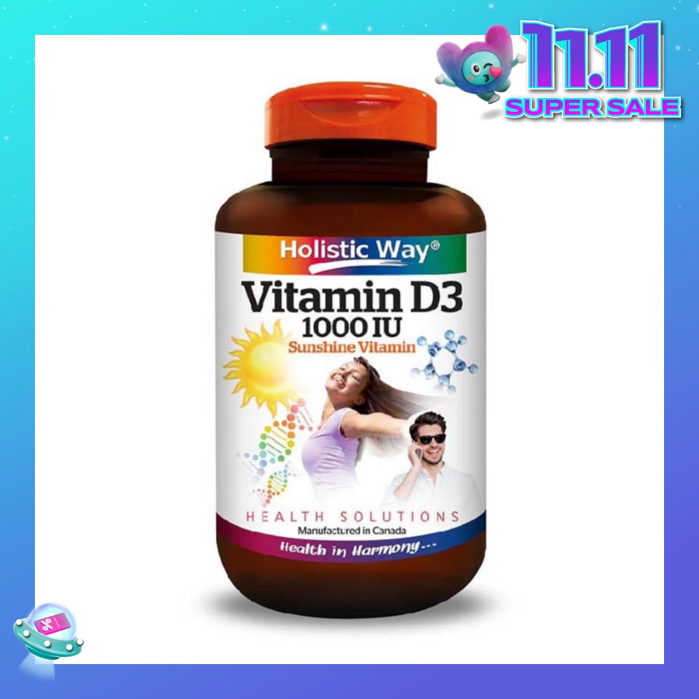 Vitamin D3 1000IU Capsules 100s