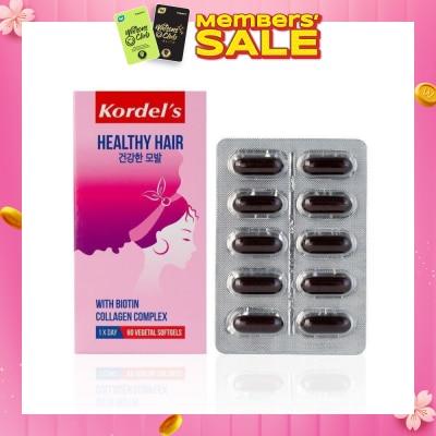 KORDEL'S Healthy Hair 60 capsules (Expiry: Oct`2026)