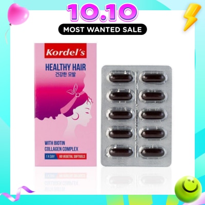 KORDEL'S Healthy Hair 60 capsules (Expiry: Jul`2027) image