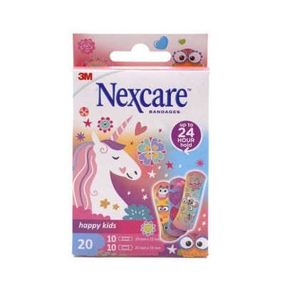 3M Nexcare Happy Kids Magic (Fun And Thin Plasters For Your Kid's Cuts, Scrapes Or Grazes) 20s