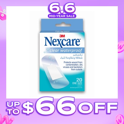 NEXCARE™ - Clear Waterproof Bandages 20s