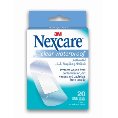 NEXCARE™ Clear Waterproof Bandages 20s