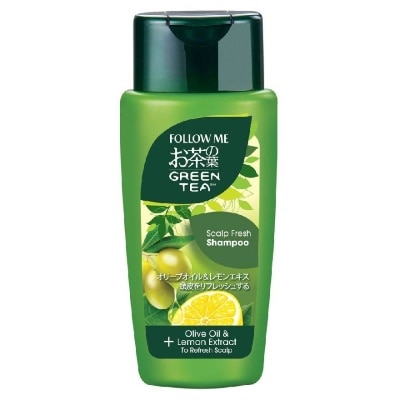 FOLLOW ME Green Tea Shampoo Scalp Fresh (Locks In Shine, Strengthens Your Hair, Leaving Hair Healthy And Manageable) 70ml