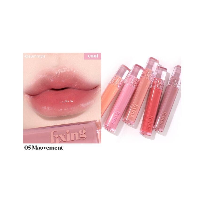 Glow Fixing Tint (02 Mellow Pink), Moisturizing Lip Stain With A Glossy Shine Finish, Gently Fills Up With Comfortable Moisture 3.8g