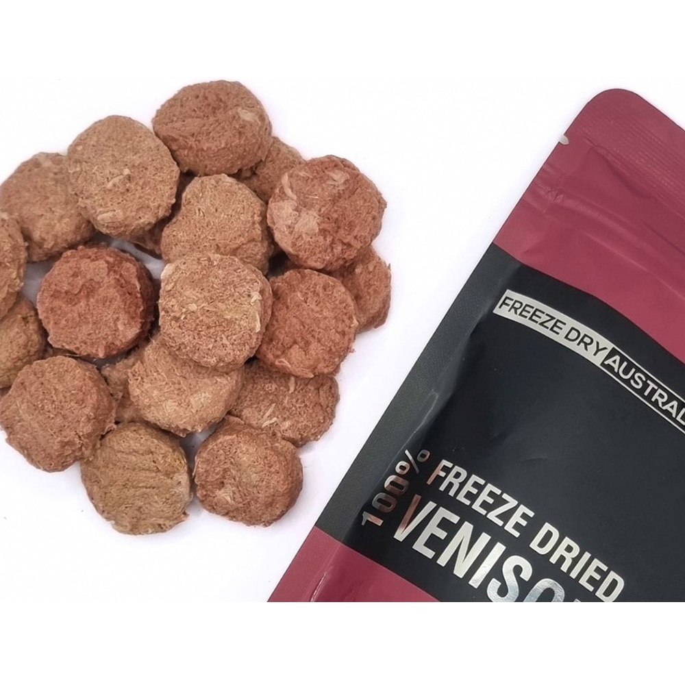 Freeze Dried Venison Cookeie Cat and Dog Treats 100g