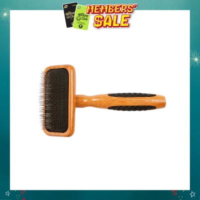 BRASS BRUSHES - De-matting Slicker Style Pet Brush Soft Pin S 1s