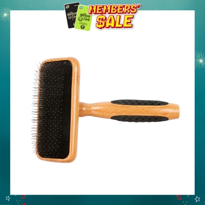BRASS BRUSHES - De-matting Slicker Style Pet Brush Firm Pin M 1s