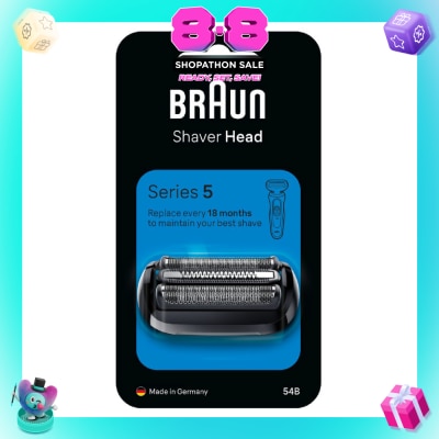 BRAUN - Series 5 54B Replacement Shaving Head Cassette 1s