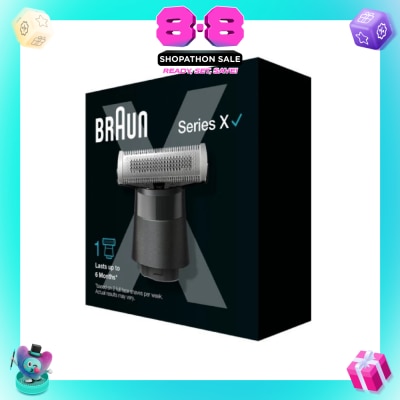 BRAUN - Series X XT 20 Electric Shaver Head Replacement Foil & Cutter for Electric Shaver 1s