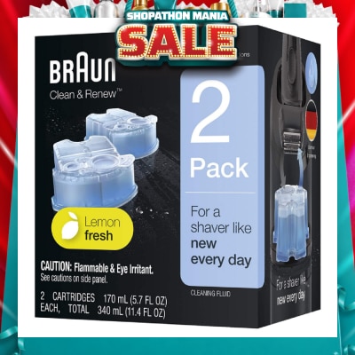 BRAUN - CCR2 Clean and Charge Station Replacement Refills 2s