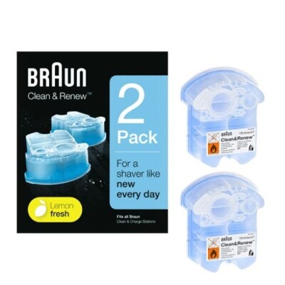 BRAUN CCR2 Clean and Charge Station Replacement Refills 2s