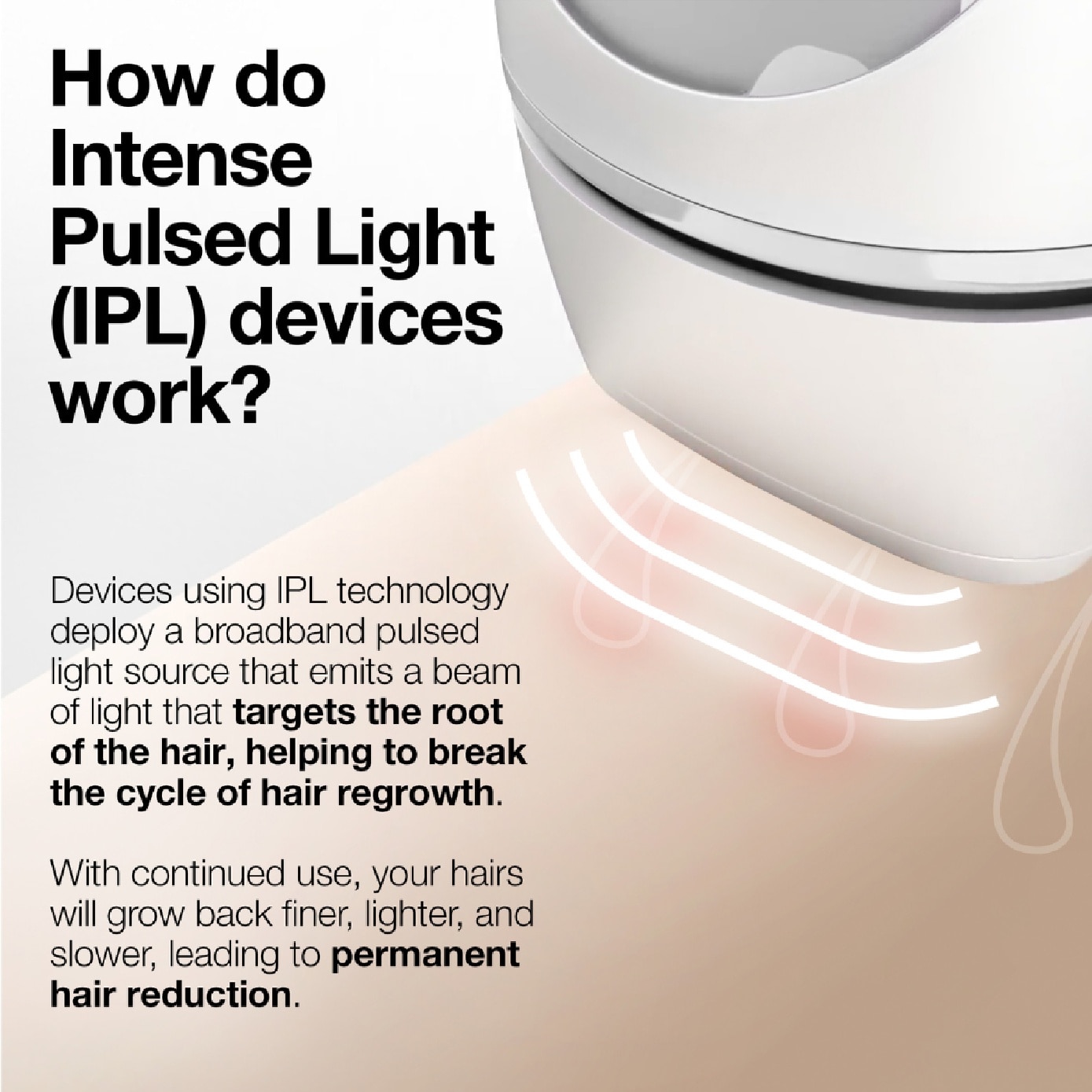 PL 3233 IPL Series 3 Hair Removal Device 1s