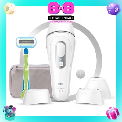 BRAUN - PL 3233 IPL Series 3 Hair Removal Device 1s