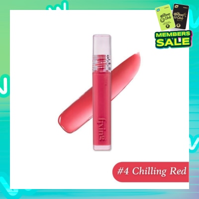 ETUDE Glow Fixing Tint 04 Chilling Red 3.8g (Expiry: Jan`2026)