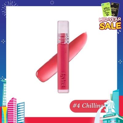 ETUDE Glow Fixing Tint 04 Chilling Red 3.8g (Expiry: Jan`2026)