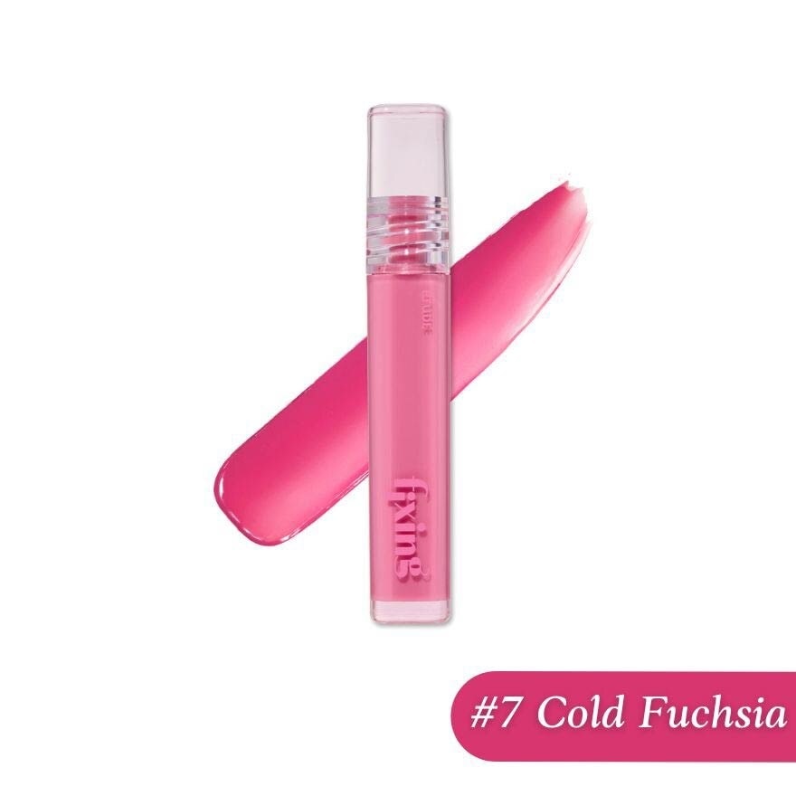 Glow Fixing Tint (07 Cold Fuchsia), Moisturizing Lip Stain With A Glossy Shine Finish, Gently Fills Up With Comfortable Moisture 3.8g