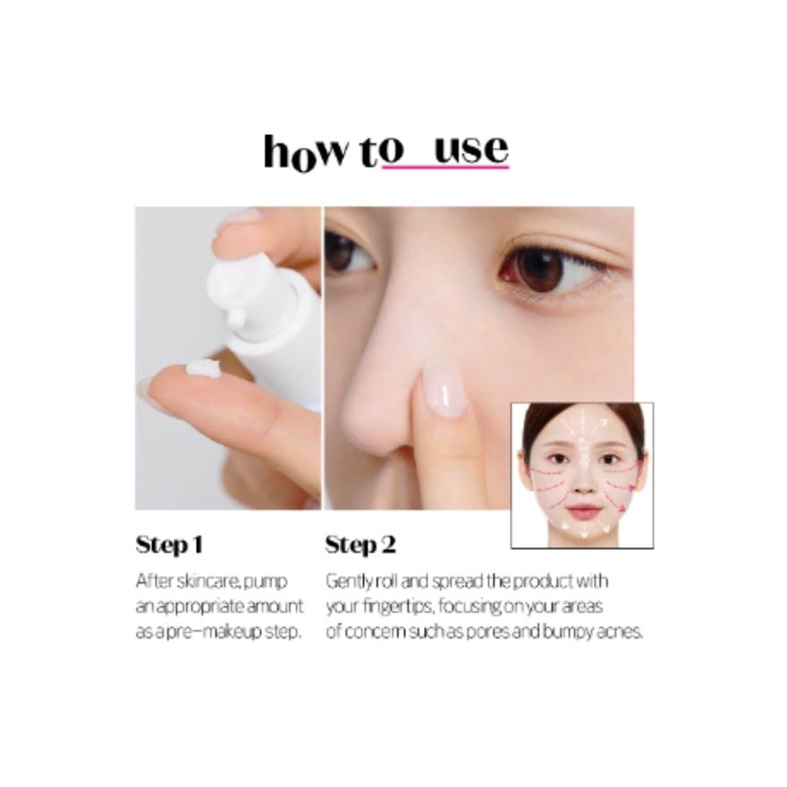 Sebum Soak Pore Primer (Oil Free, Long Lasting Makeup Base With Pore Coverage) 30g