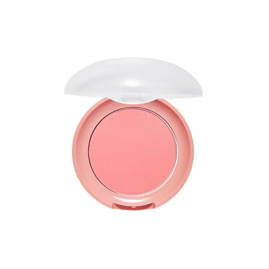 Lovely Cookie Blusher (OR202 Sweet Coral), Long Lasting Blusher With Sebum Control For Bright, Natural Look 4g